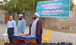مراسم کلنگ‌زنی مسجد سلمان فارسی در روستای رضاآباد شهرستان رامیان برگزار شد
